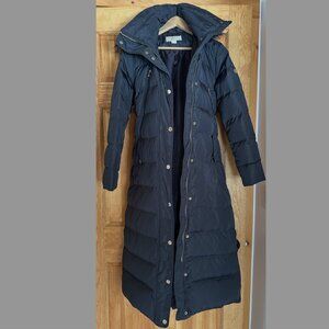 Michael Kors long puffer coat - Dark Gray